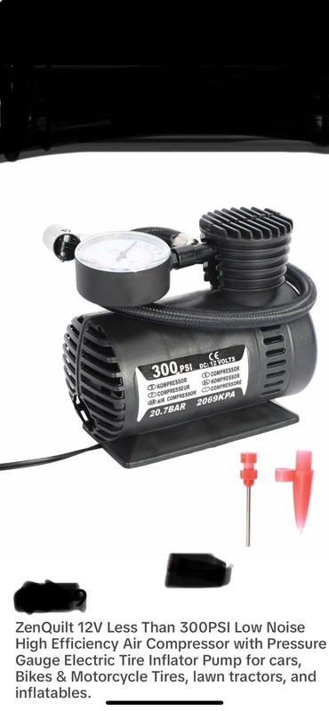 New Air Compresor Electric Tire Inflator gallery