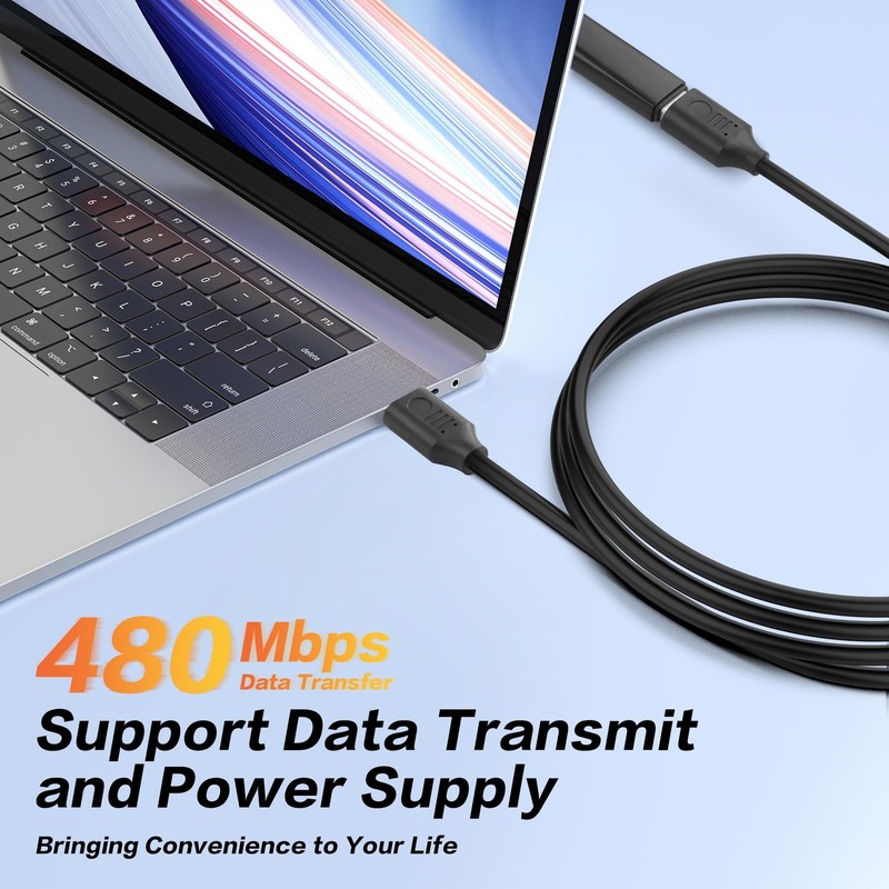 USB Extension Cable with On/Off Switch 90° 4.9FT LED Strips USB Fan Laptops gallery