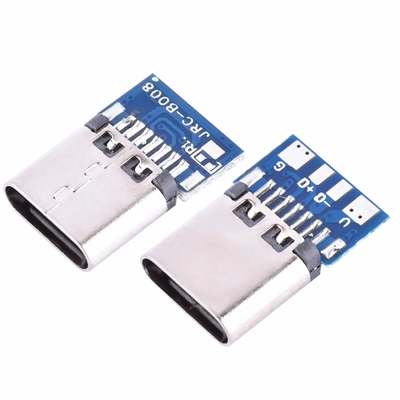 10Pcs USB Type-C 14 pin Connector Breakout P-CB Board Female Socket Type-C 2.0 m gallery