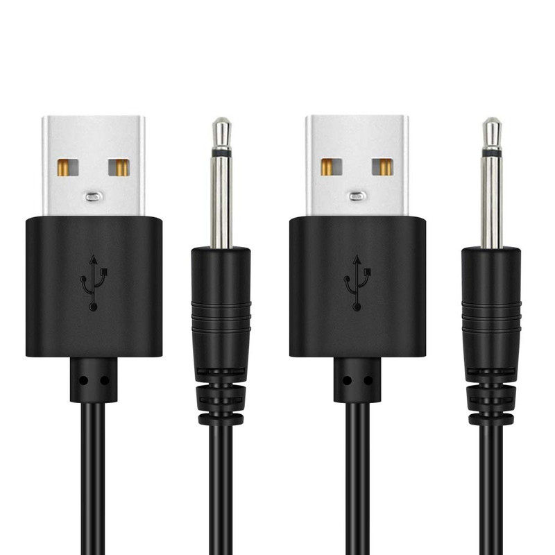 2 Pack 2.7Ft Replacement DC Charging Cable, USB to DC 2.5Mm Fast Charger Cord Ad gallery