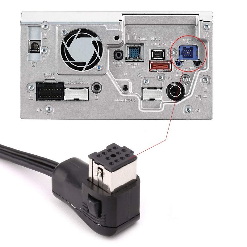 Bluetooth 5.0 Module, 11 Pin IP-Bus Plug Cable AUX Adapter for Pioneer DEH-P8... gallery