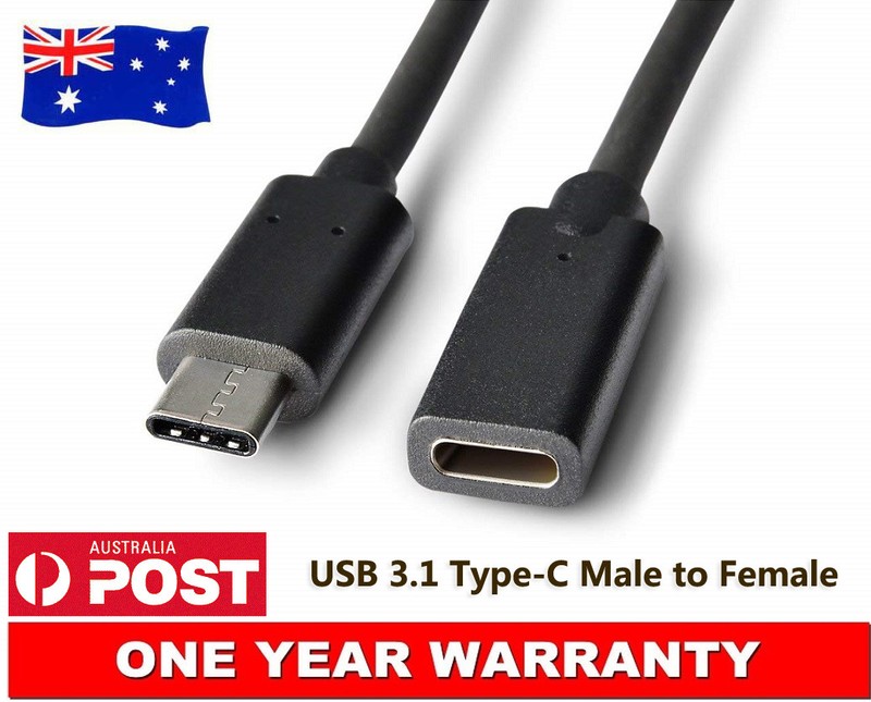 Type-C Male to USB-C Female Extension Cable For samsung Galaxy S21 + 5G Ultra FE