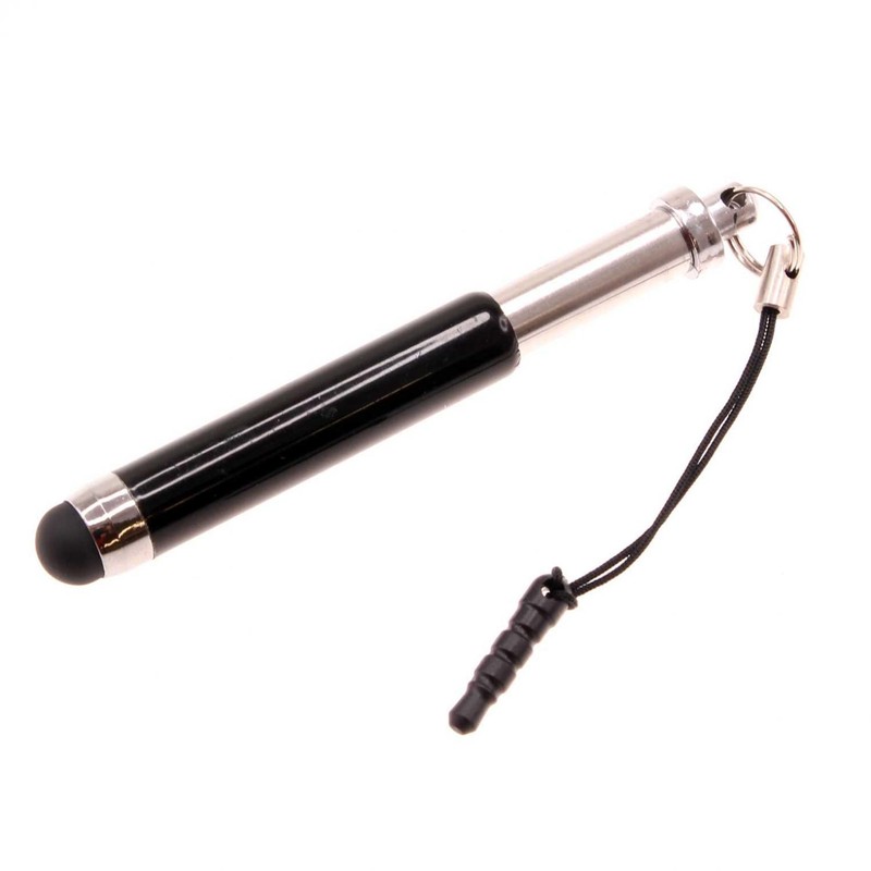 BLACK STYLUS TOUCH PEN EXTENDABLE COMPACT LIGHTWEIGHT for PHONES gallery