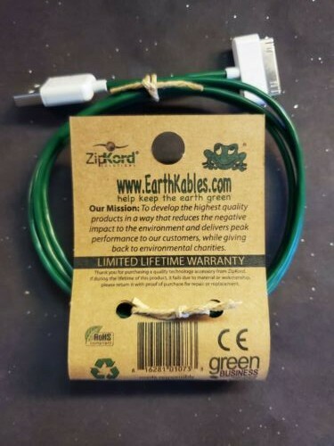 Lot of 12 - EKG by ZipKord 30 pin USB cable - 3ft - Brand New gallery