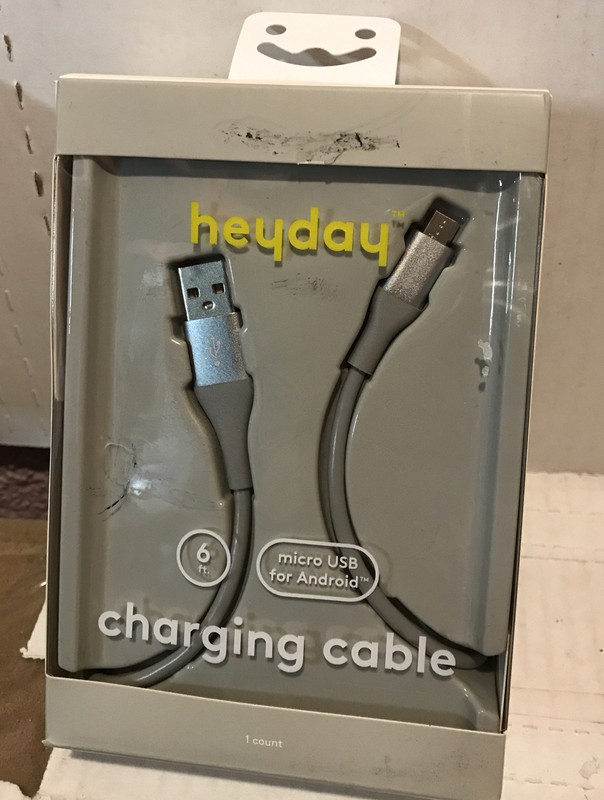🌍 Heyday 6ft Micro USB Android,Charging Cables,Open Box ‼️
