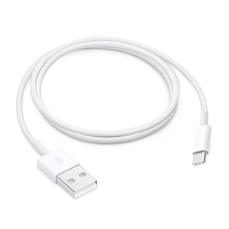 USB A To C Woven Cable 3 Feet Fast Charging Type C Charger Power Cord Wire