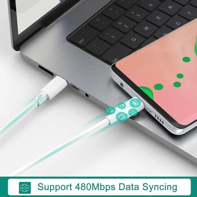 For iPhone 16 Pro Max 15 USB-C to USB-C Cable Fast Charger Type C Charging Cord gallery