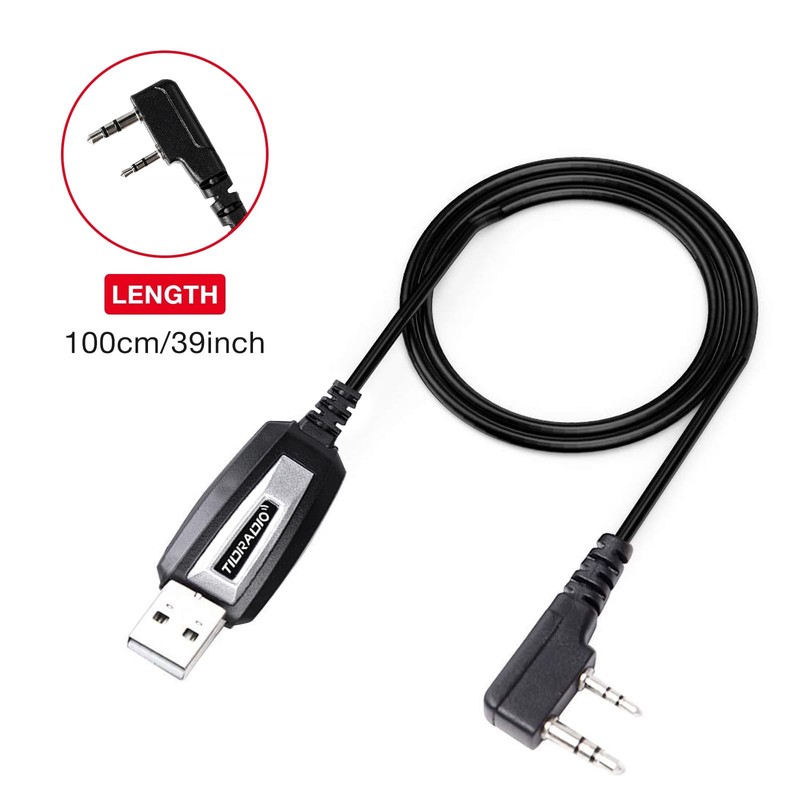 USB Programmer Cable CH340 Chip Compatible with BAOFENG Radio AR-5RM, 5RM, UV... gallery