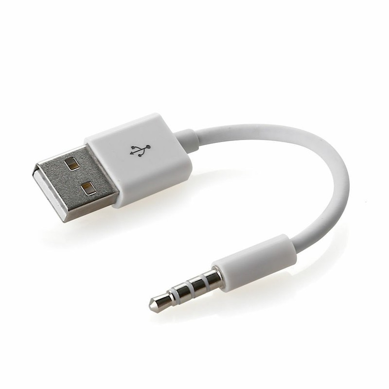 USB Charger Data SYNC Cable for Apple iPod Shuffle 3rd 4th 5th 6th 7th Gen 3.5mm gallery