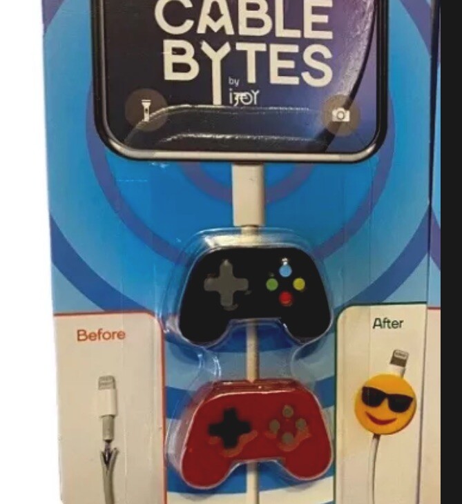 Charger Cord Protectors Game Controller iJoy Cable Bytes Cellphone iPhone