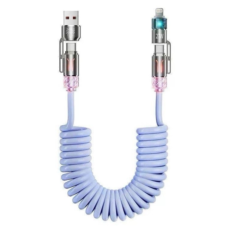 4-in-1 Retractable Charging Cable