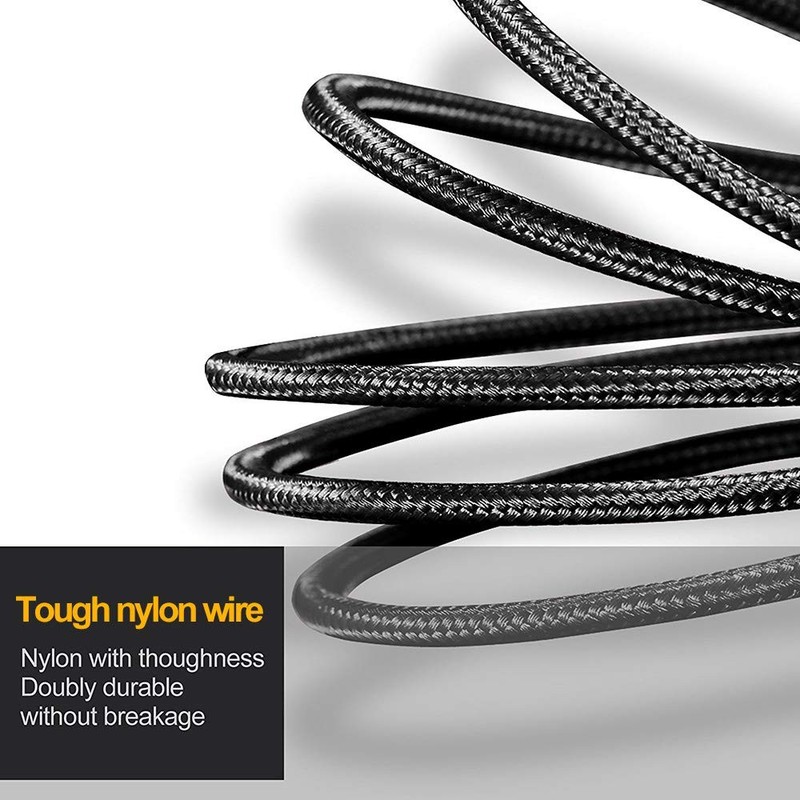 Multi Charging Cable, 2Pack Multi Charger Cable Short 1FT Braided Universal 3... gallery