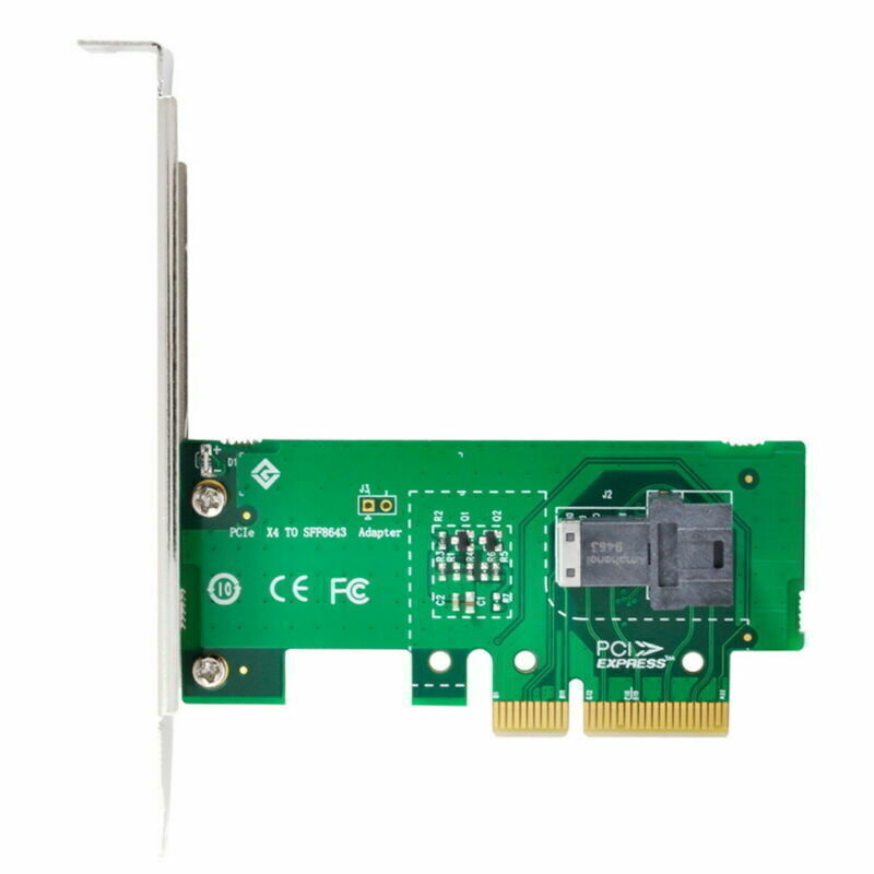 CABLECY PCI-E 4X to U.2 U2 Kit SFF-8639 NVME PCIe SSD Adapter for Mainboard SSD gallery