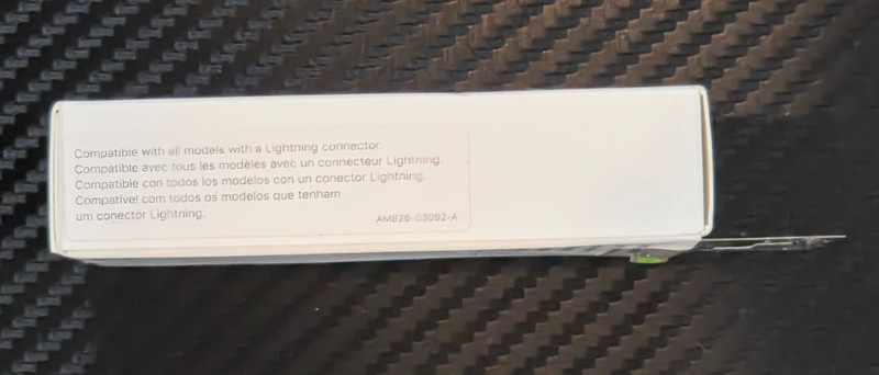 Genuine Apple Lightning To USB Cable 1M White #A1480 gallery