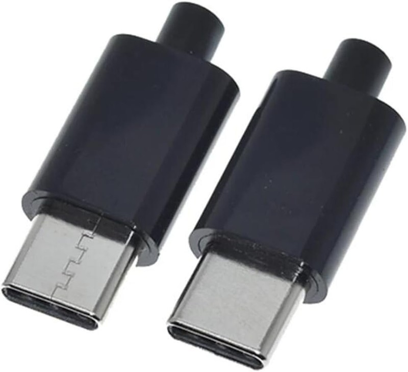 20 Set 24 Pin USB 3.1 Male Connector with Type C Housing,USB-C Male Plug SMT ... gallery