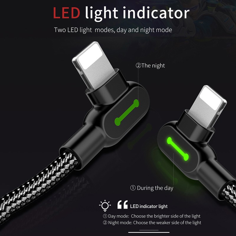 Mcdodo LED USB Charger Cable Data Cord for iPhone 14 13 12 11 XS Pro Max SE iPad gallery