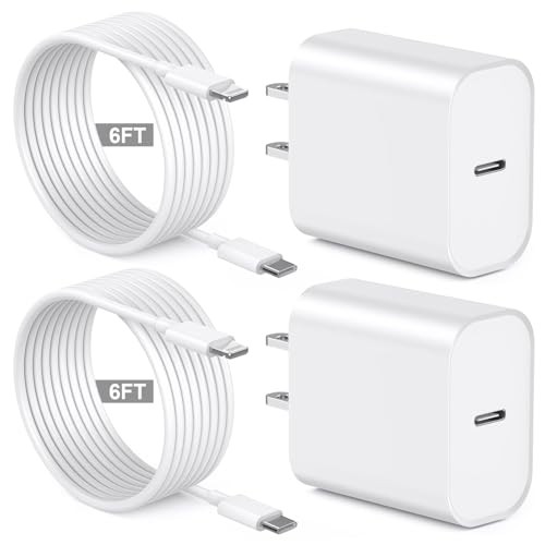 [Apple MFi Certified] iPhone Charger Fast Charging 6FT Compatible 20WC-L White gallery