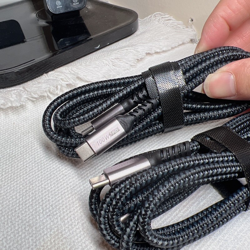 2 X USB C to USB C Charging Cable 6ft 100W Fast Charge for MacBook/Galaxy/iPad gallery
