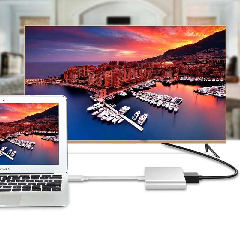 NEW USB Type C to HDMI HDTV TV Cable Adapter Converter For Macbook Android Phone gallery