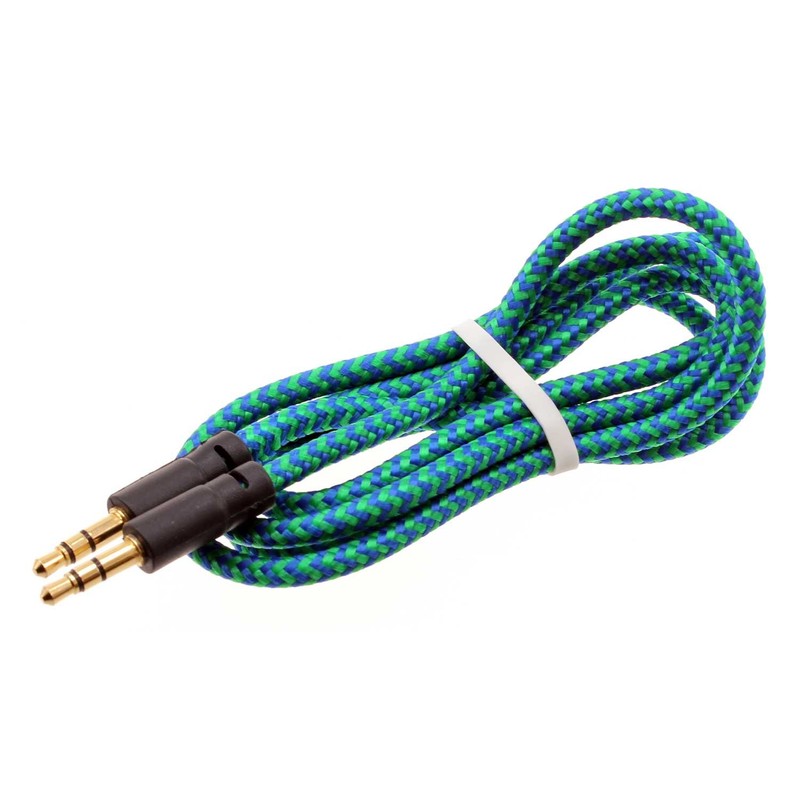 Aux Cable 3.5mm Adapter Car Stereo Aux-in Audio Cord Speaker for Cell Phones