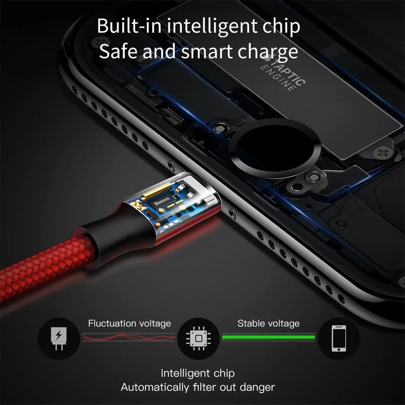 Universal Multi Function Cell Phone Charger Cord 3 in 1 Fast USB Charging Cable gallery