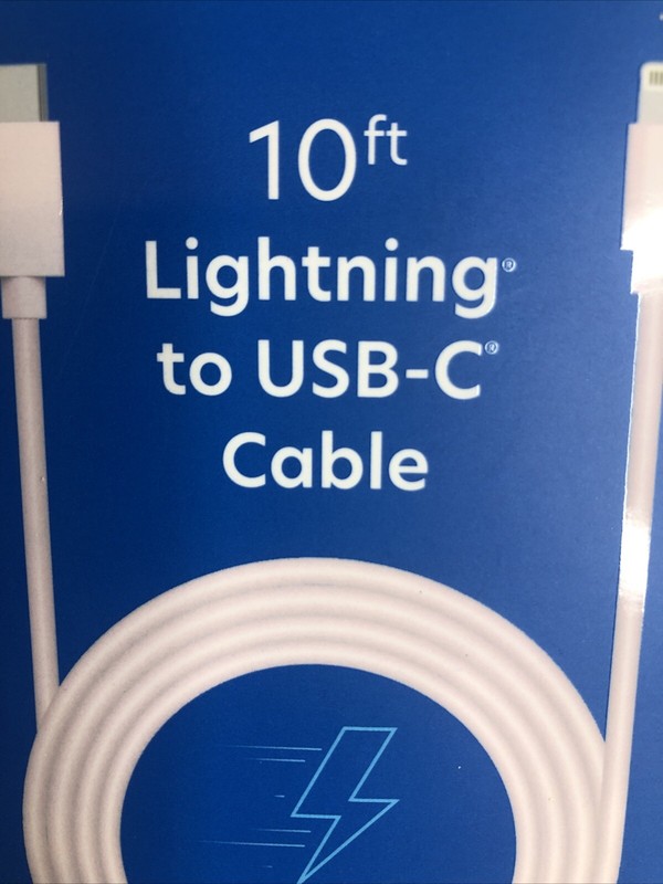 Just Wireless Quick to USB-C PVC Cable 10ft NEW! gallery