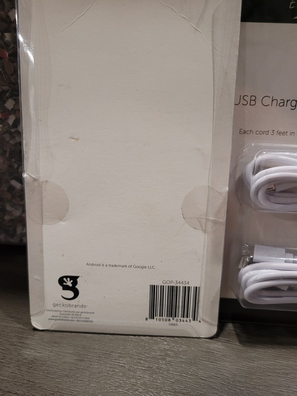 3 Pack Usb Charging Cables- Android 2 Count gallery