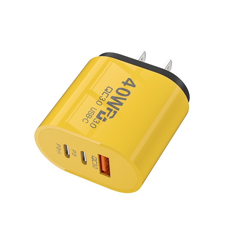 40W USB C Charger Quick Charge 3.0 USB Wall Charger PD Type C Phone Charger gallery