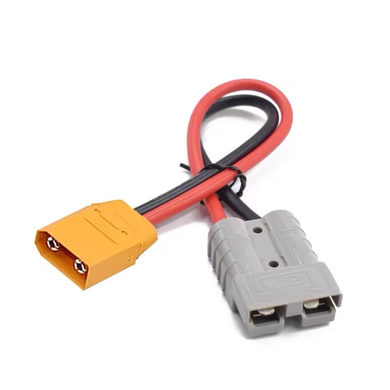 1PC Flexible 50Amp 600V Adapter Cable For Anderson to XT90 Power Connectors gallery