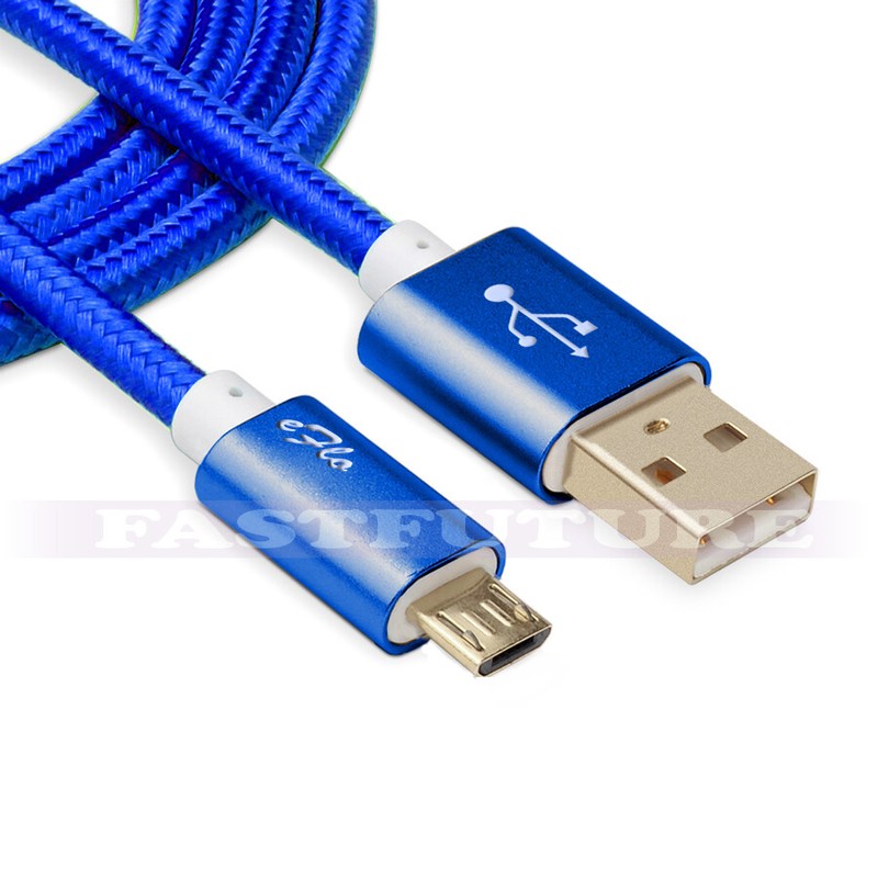 LOT of 50 - (Micro USB to USB-A) Cable usb data sync cable cord 1",3", 6",10" gallery