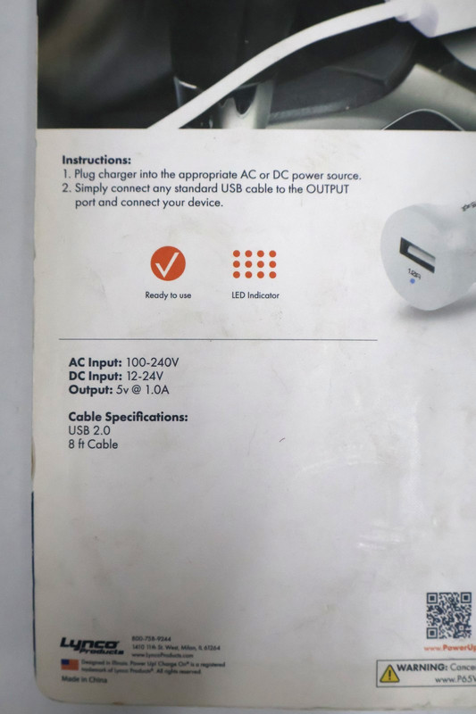 New Power Up 191-05978 Car & Wall Charger Value Pack + 8ft gallery