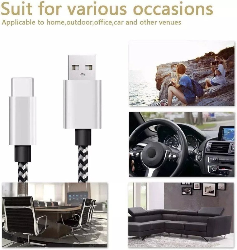15 Feet USB Type C Charger Cable Extra Long Cord Smartphone Android Phone Tablet gallery
