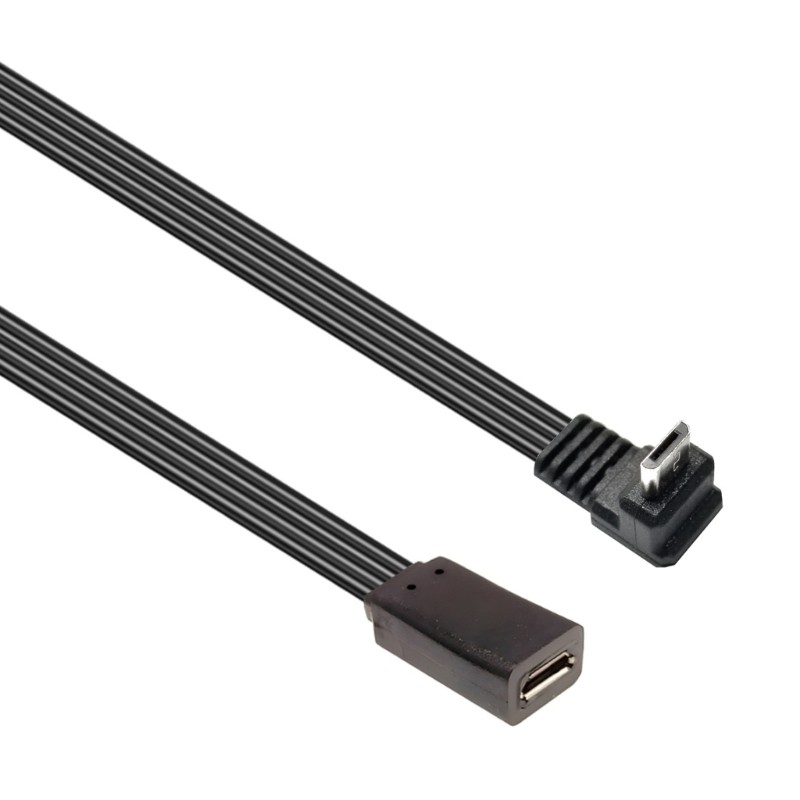 Thin Microed USB Male Female Charging Line 480Mbps Data Transfer Durability