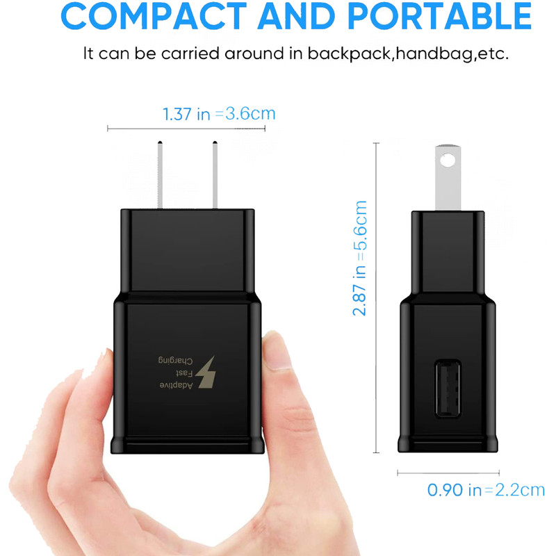 3/6/10Ft Micro USB Fast Charger Braided Data CordUSB A Plug For Samsung Android gallery