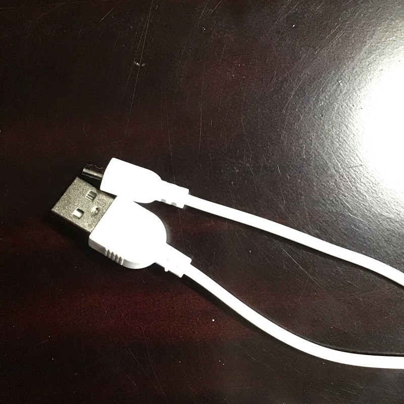 Micro USB To USB Charging Cable 28” White gallery