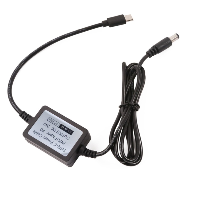 Type C to DC 5.5x2.1mm Power Cable Barrel Jack Center Pin Positive Charger Cord gallery