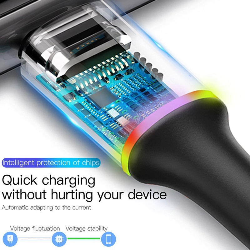 USB LED Fast Charging Cable Cord Charger for iPhone 14 13 12 11 XS Pro Max XR SE gallery