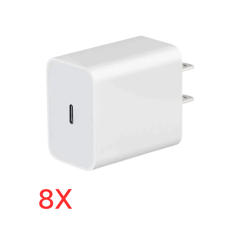 Lot of 8X For iPhone 15 Pro Max iPad Samsung USB-C Fast Charger TypeC Cable Cord