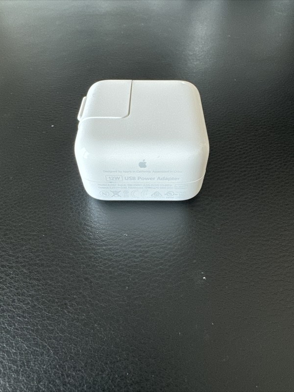 Apple 12W USB Genuine Power Adapter. White.