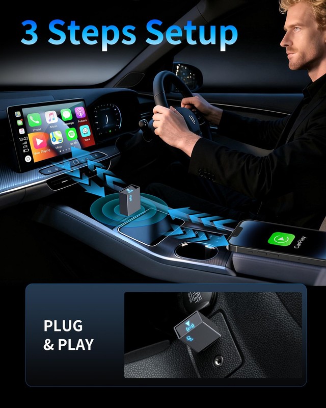 Wireless Carplay Adapter Apple Carplay Wireless Adapter For Iphone Plug & Play C gallery