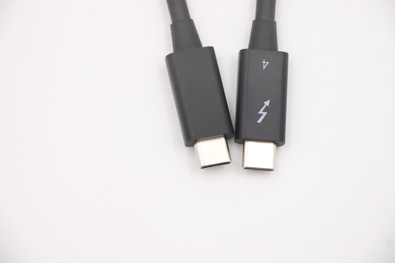 For Lenovo Thinkpad 0.7m Thunderbolt 4 Cable 40Gbps 100W USB C 20V 5A 5C10V25720 gallery