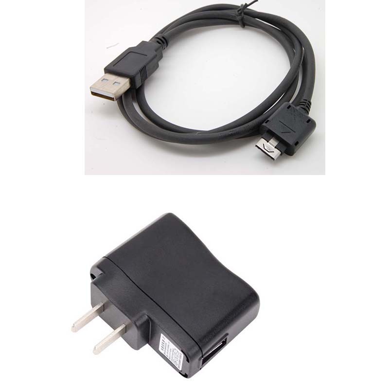 AC Charger& USB Sync Cable for SECRET KU800 KU990 Viewty KU998 KX838 KX156