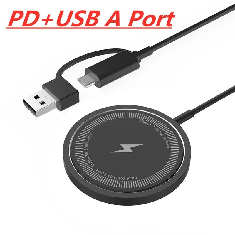 Magsafe Charger For iPhone 16 15 14 13 12 Pro Max Magnetic Fast Wireless Charger