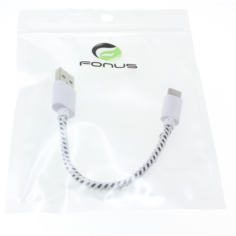 For Samsung Galaxy S8 S9 S10 Plus SHORT USB CABLE TYPE-C CHARGER CORD POWER WIRE