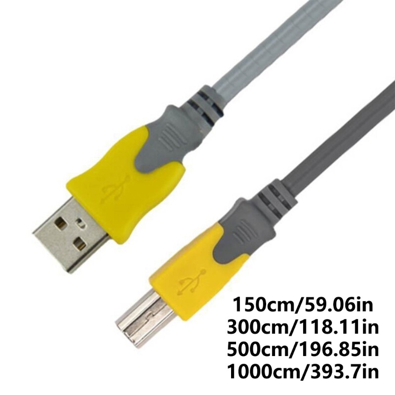 High Speed USB 2.0 Printer Cable for Fast Data Transfer and Easy Plugs Play Use gallery
