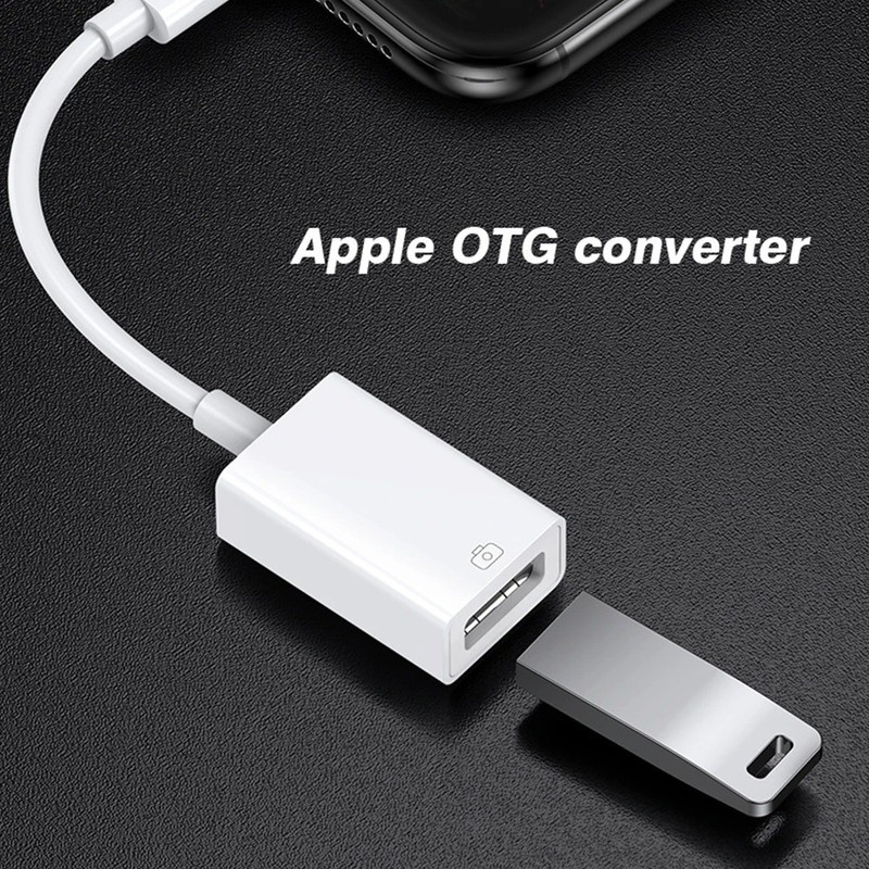 OTG Adapter For Male to USB Female Adapter OTG and Charger Cable for i gallery