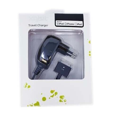 Xqisit Travel Charger for Apple iPhone 3 3S 4 4S iPod iPad 1 2 3 Euro Pin gallery