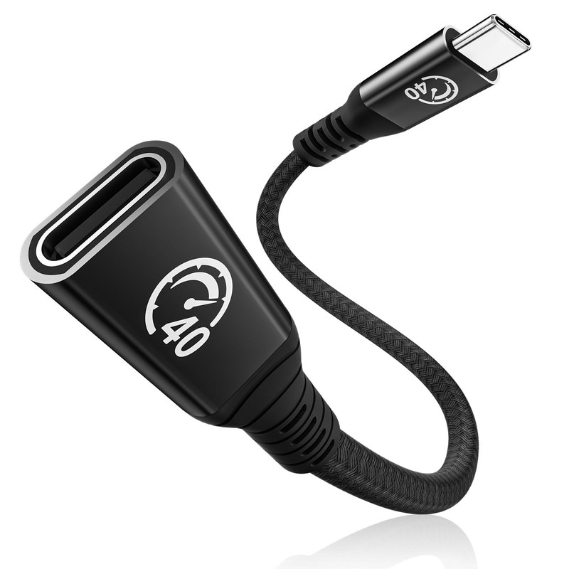 Short USB Extension Cable 2FT, 40Gbps USB 4 Extension Cable for Thunderbolt 4…
