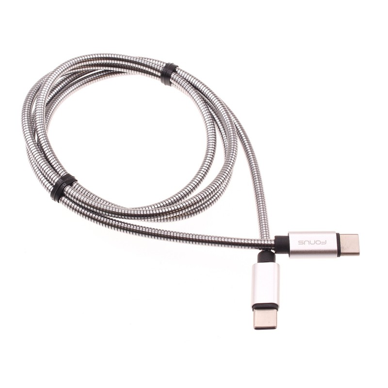 For Galaxy Tab S7/S8/S9/Plus Type-C to USB-C 3ft Metal PD Cable Charger Cord