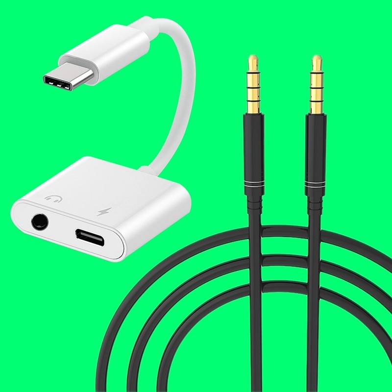 Excellent 2in1 Audio Conversion Cable & Audio Cable f Samsung Galaxy S20+ G986U
